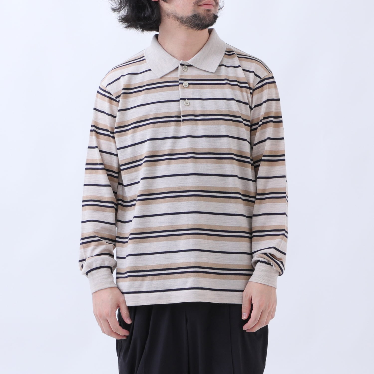 Merino Long POLO / メリノロングポロ *オンラインストア限定*