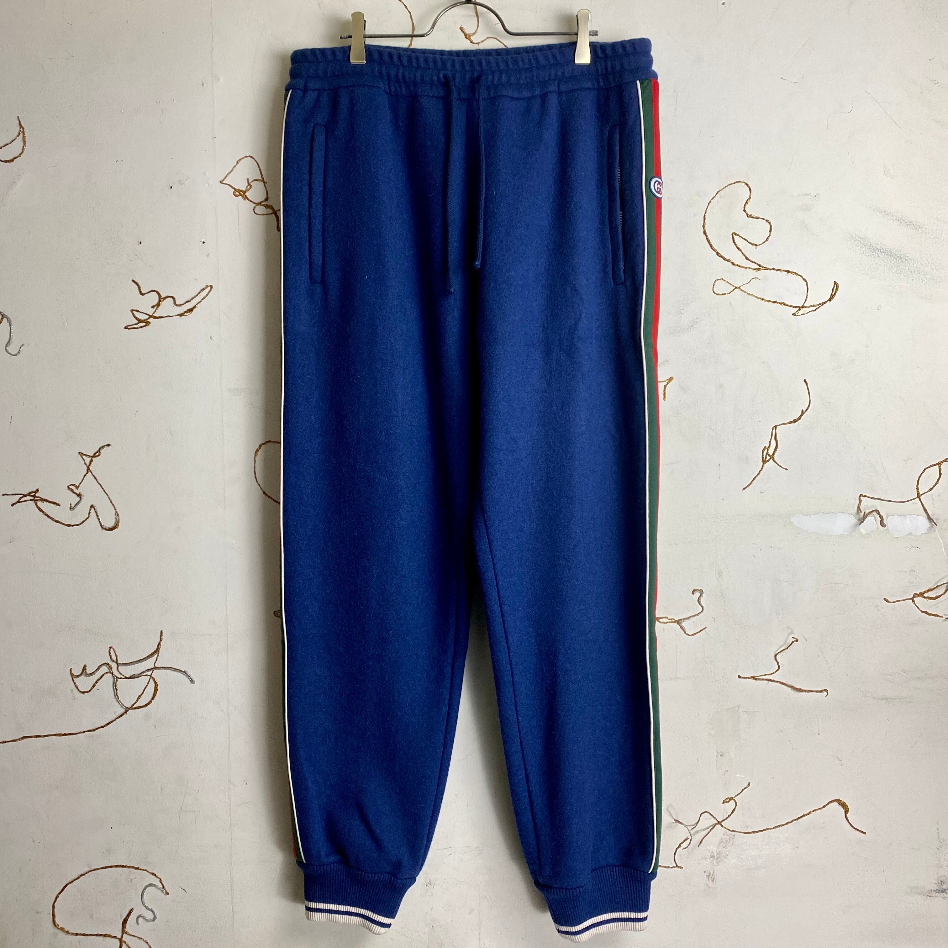 パンツ GUCCI CASHMERE PANTS GUCCI cashmere track pants | NOIR ONLINE