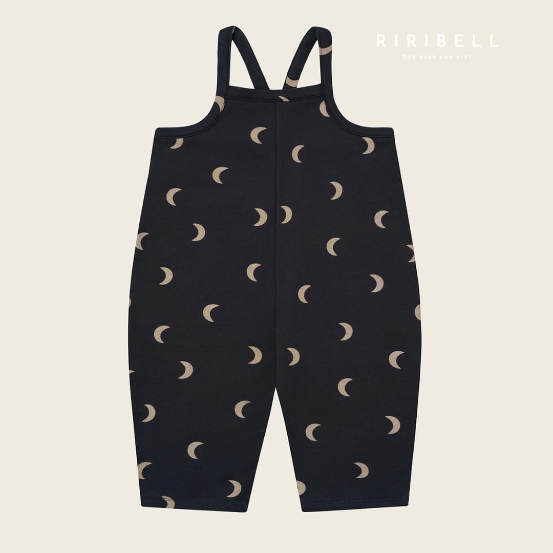 送料無料【organic zoo】Charcoal Midnight Dungarees