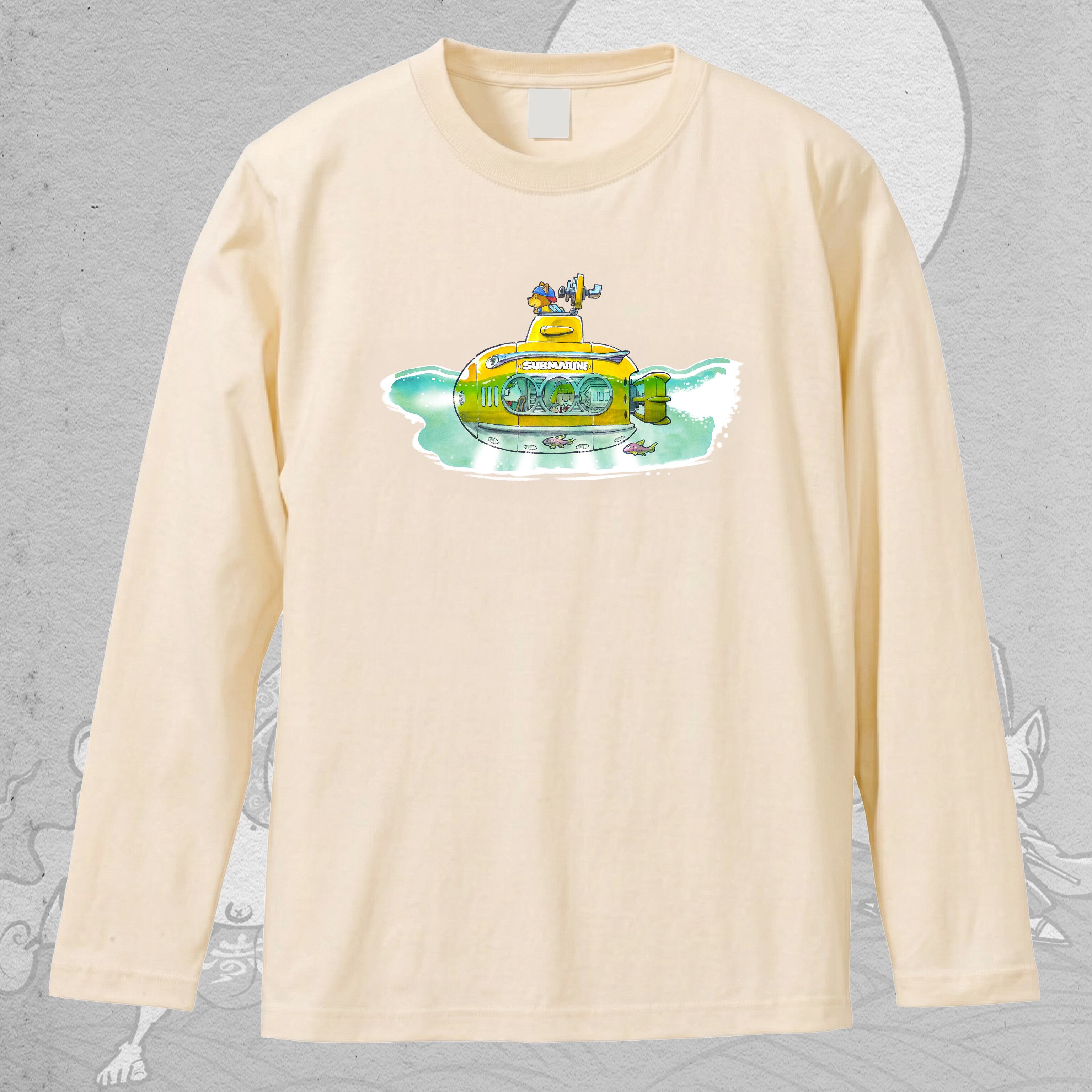 アカハナ_潜水艦_ロンT_ナチュラル | みくすち屋