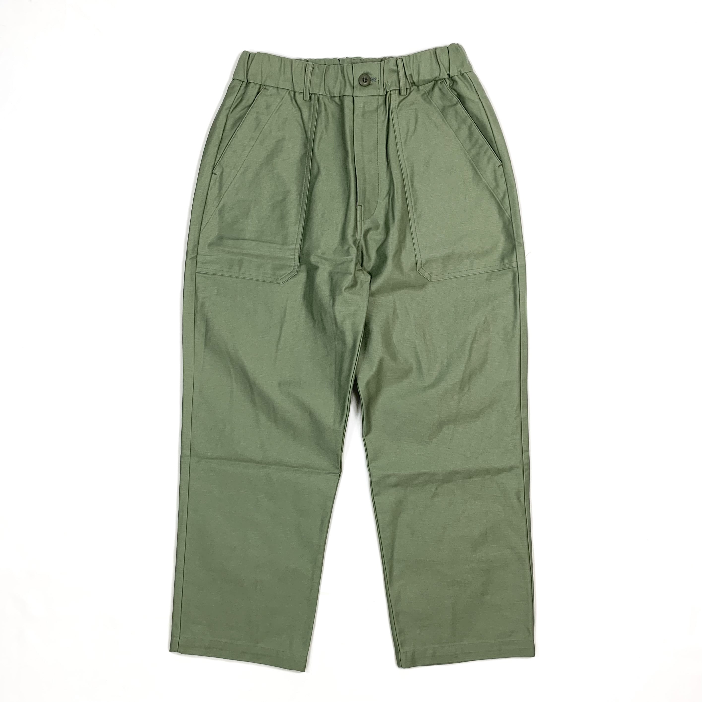 AUDIENCE / EASY WIDE BAKER PANTS Army Green