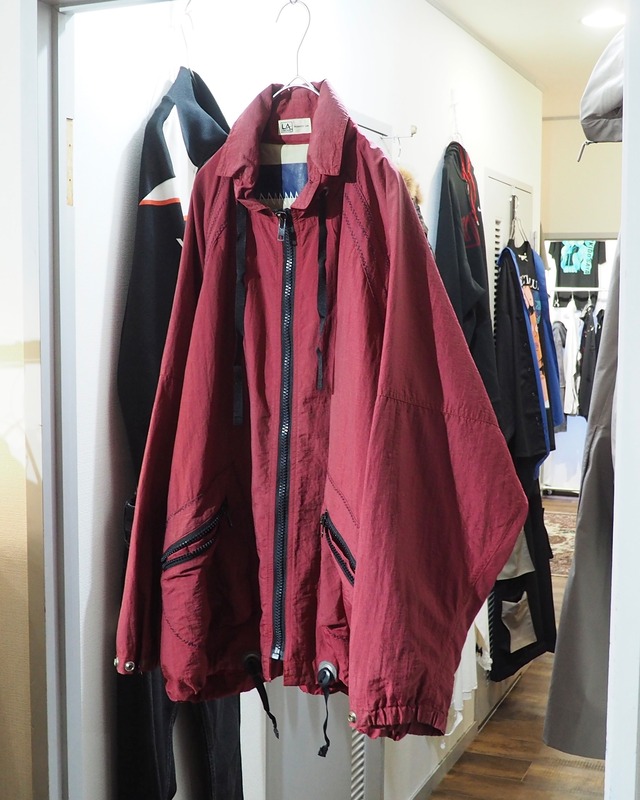 1990s Beautiful Oxblood color vintage nylon jacket