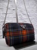 ◆PRADA プラダ テスート ナイロンxレザー クロスボディ ショルダー カメラ バッグ ポーチ ポシェット チェック柄◆クロスボディ仕様の定番