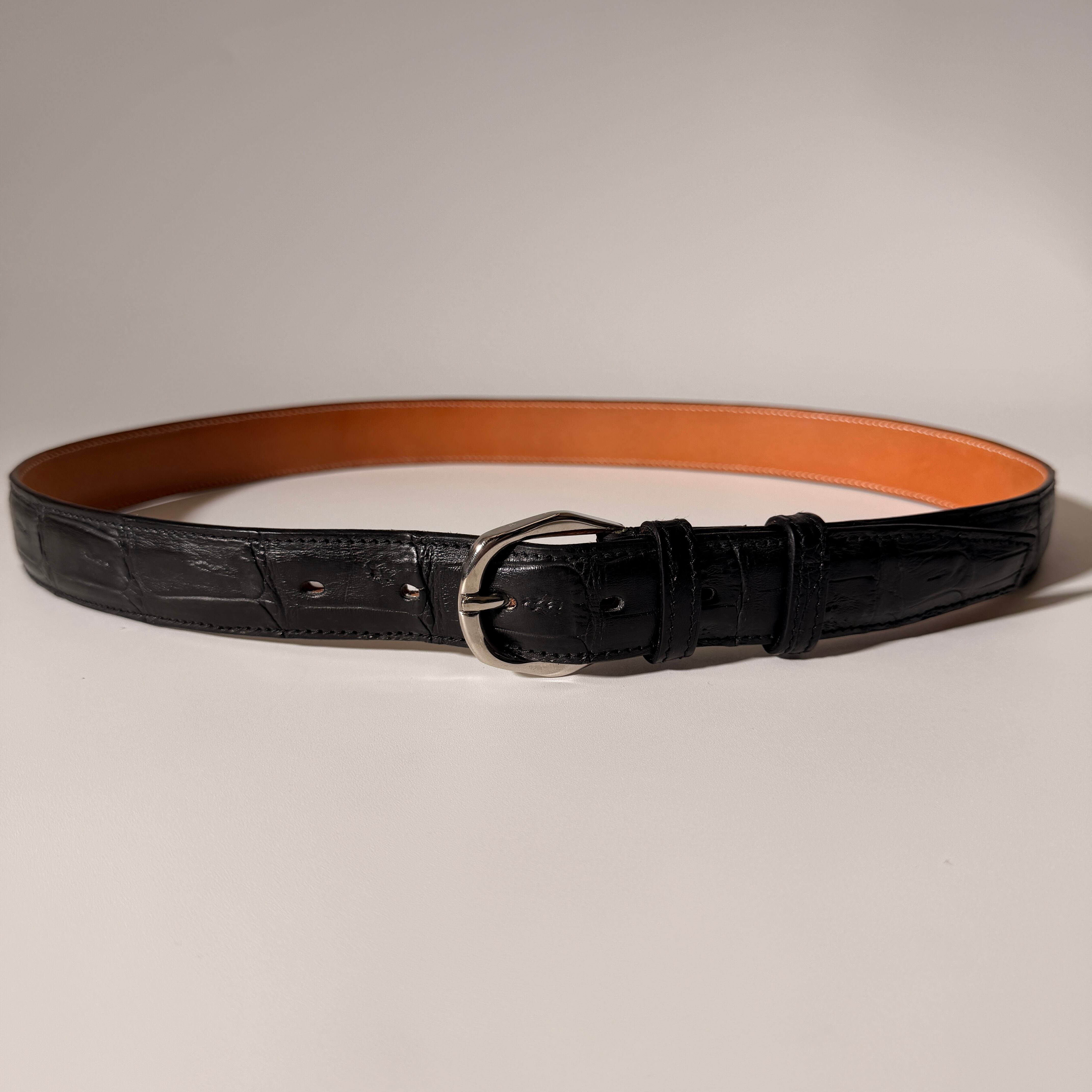SPIGOLA Belt Ostrich Yellow | ASSET VINTAGE アセットヴィンテージ