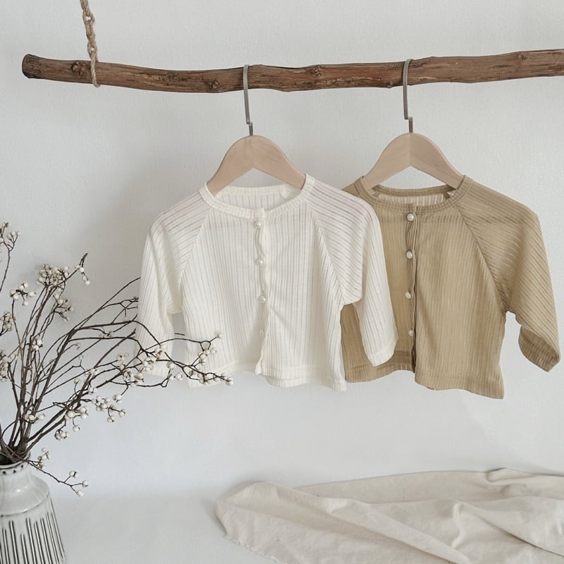 【BABY】夏新作 無地カーディガン