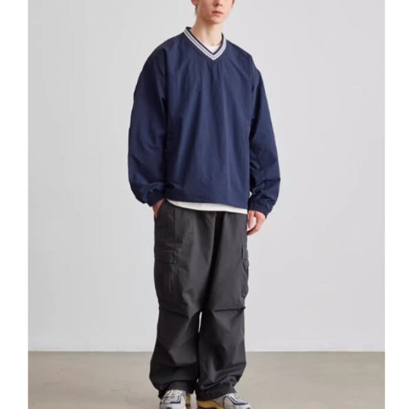 Front stripe design sweat C1548