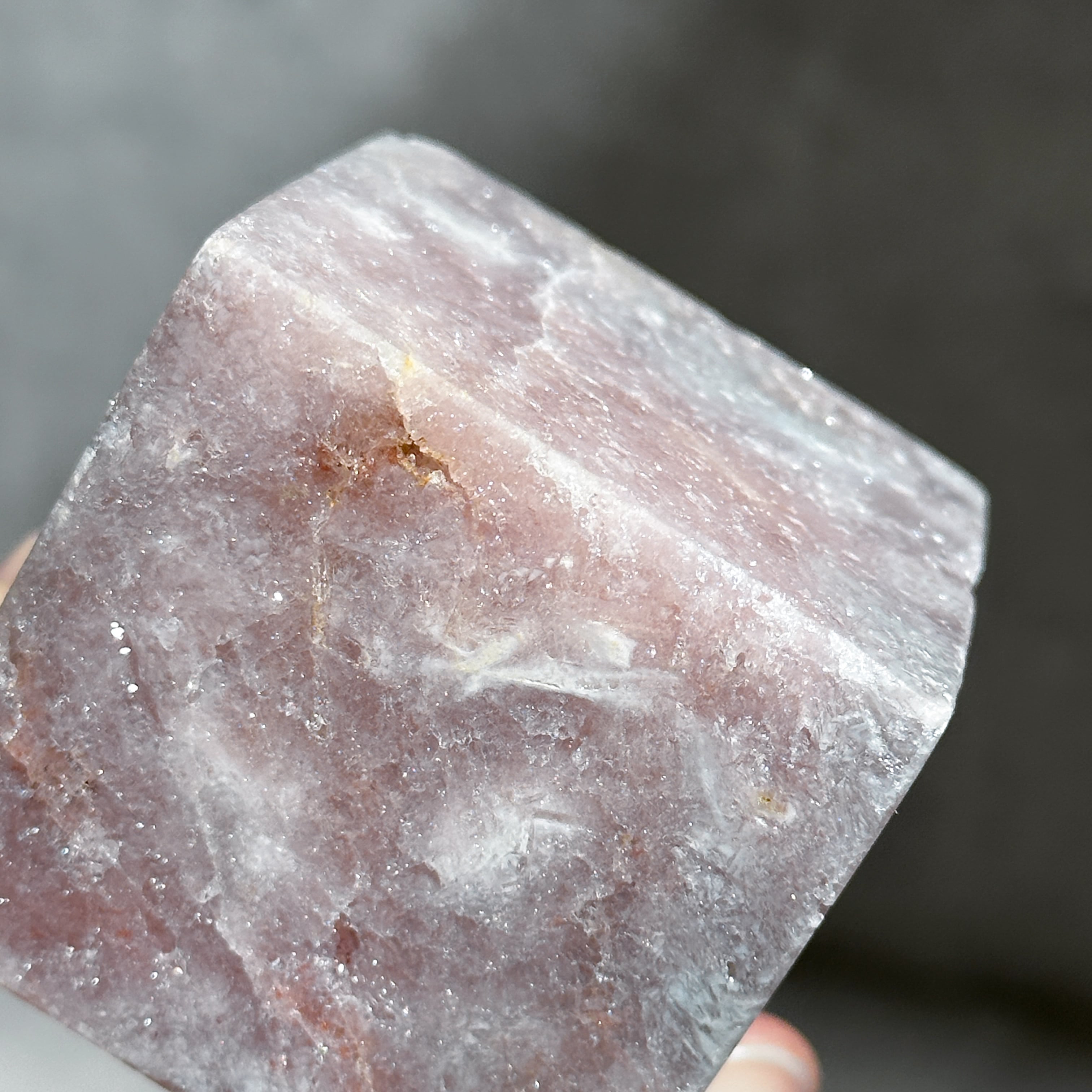 ハイクオリティ】ピンクアメジスト キューブ04◇ Pink Amethyst