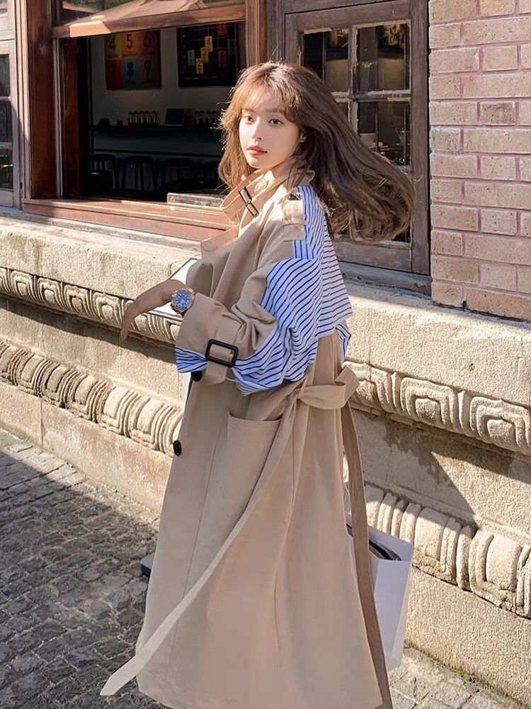 docking trench coat H1160 | hollyjelly