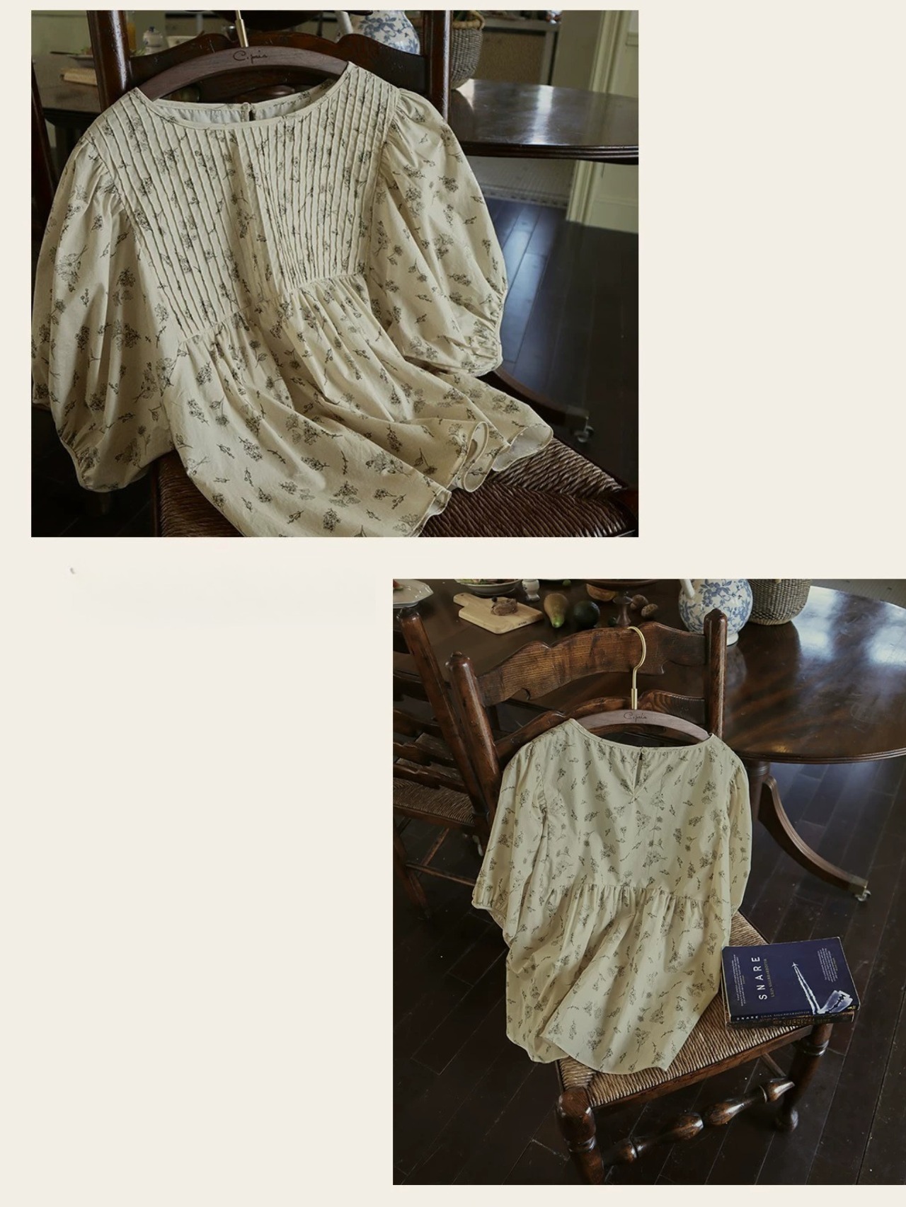 Cueillette Smock Blouse F0739