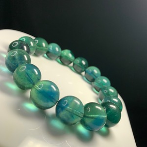 ブルーグリーンフローライト ブレスレット