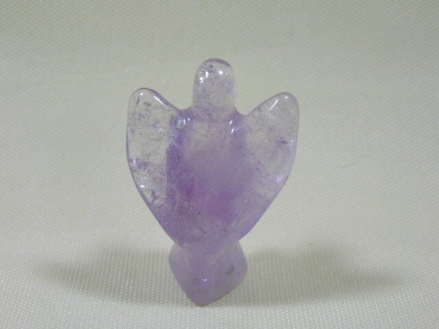アメジスト（紫水晶）の天使 置物 幸運・魔除け・開運クリスタル