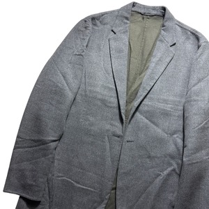 DIOR MEN by Kim Jones gray wool tailored jacket