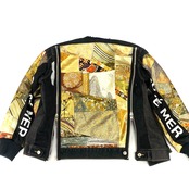 【sleevekimonojk49】着物デニムジャケットSLEEVE KIMONO DENIM JACKET