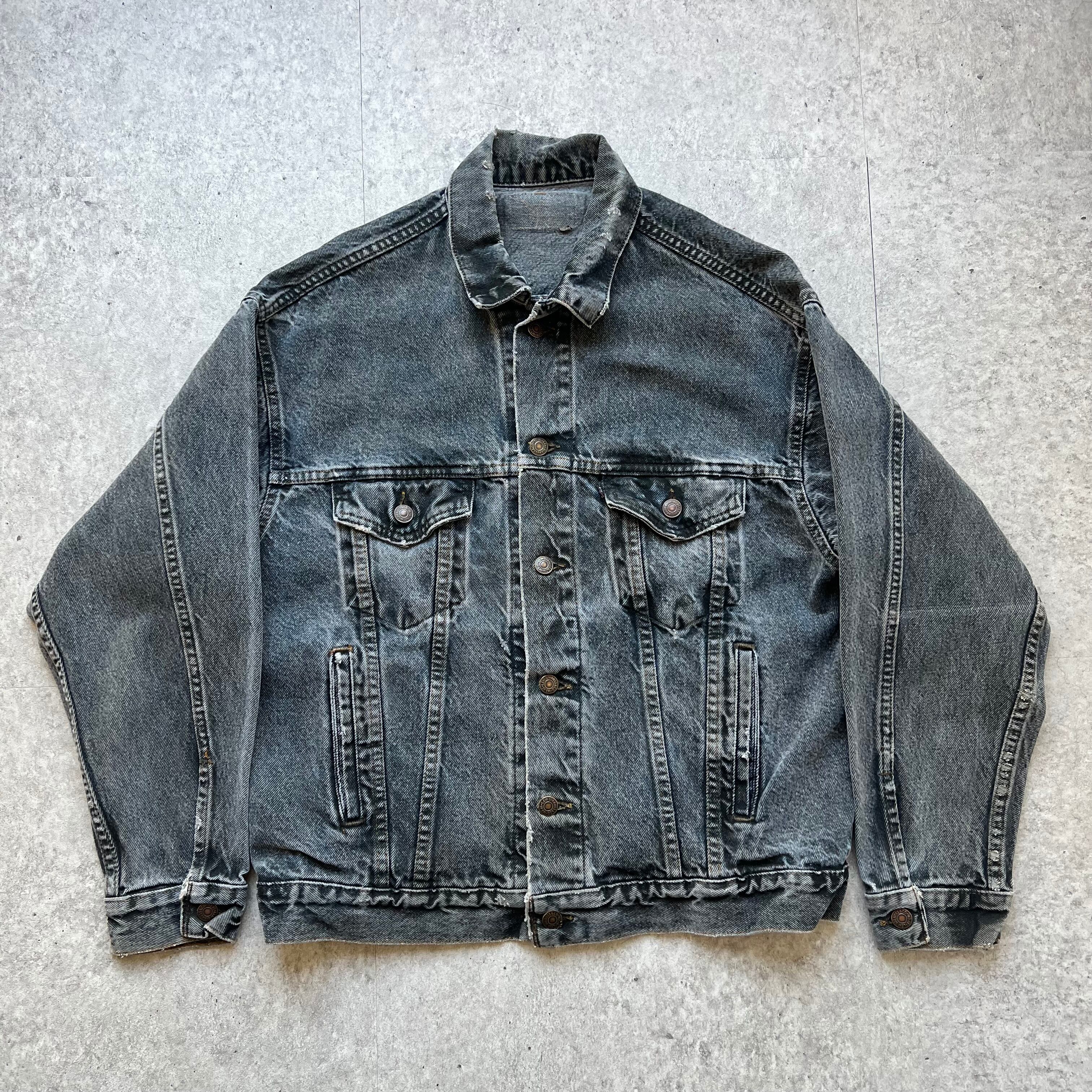Levi's 70506 先染めブラック DENIM JACKET 42 | Pay ID