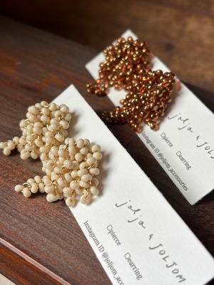 "tsubu" drop(ベージュ)