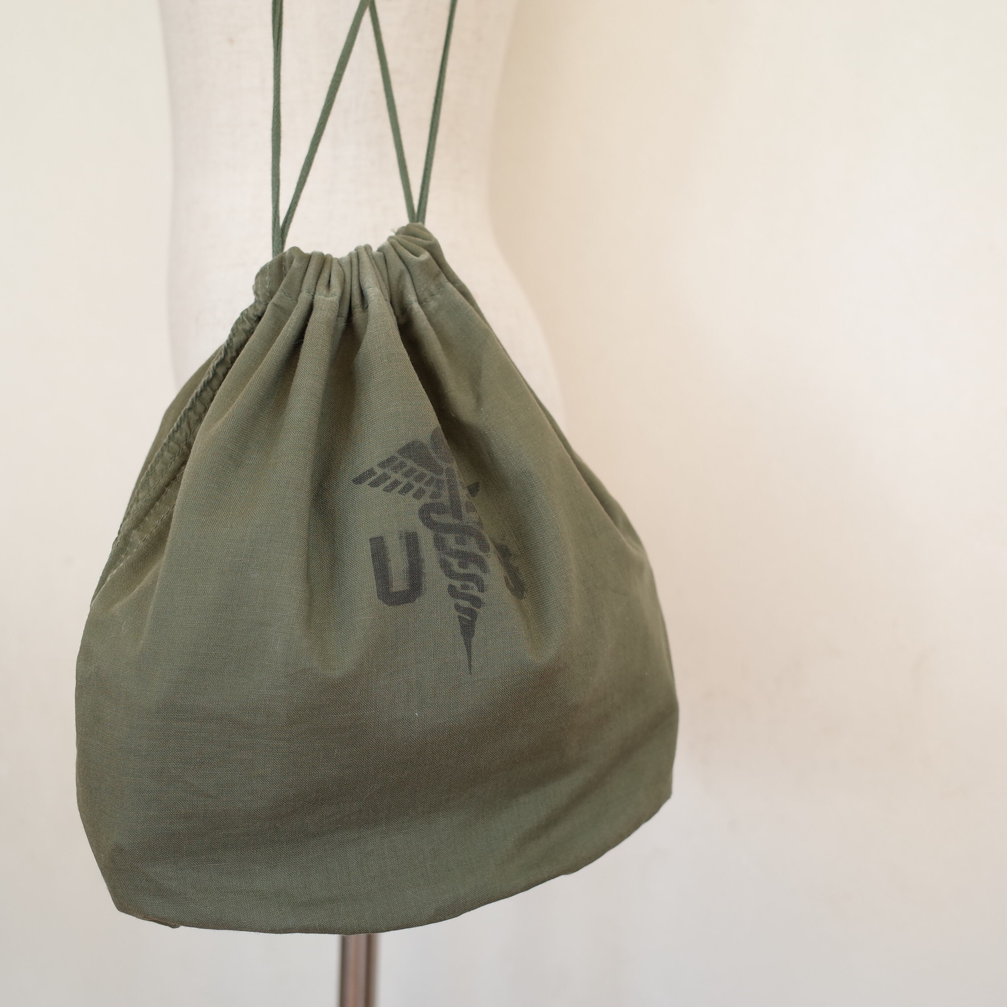 70s US ARMY personal effects bag