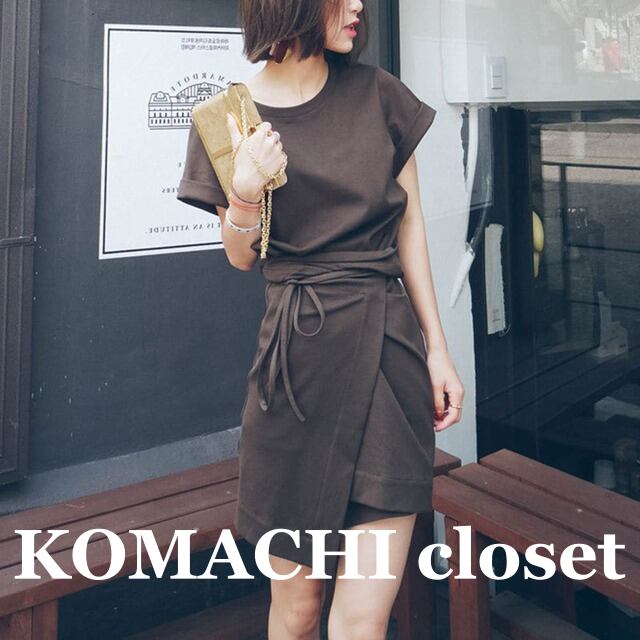 【送料無料】 フレンチレトロワンピース ワンピース 半袖 ショート丈 ウエストリボン 無地 スリム 細身 韓国 レディース かわいい 可愛い 大人可愛い 大人女子 シンプル きれいめ カジュアル 大人 気品 上品 おしゃれ お洒落 こなれ感 きちんと 大人女子 クール モダン フェミニン S M L XL ブラウン ブラック 夏 オルチャン 10代 20代 30代 女子会 デート 旅行 レストラン ショッピング 休日 普段使い デイリー コーデ トレンド 脚長 美脚 インスタ映え