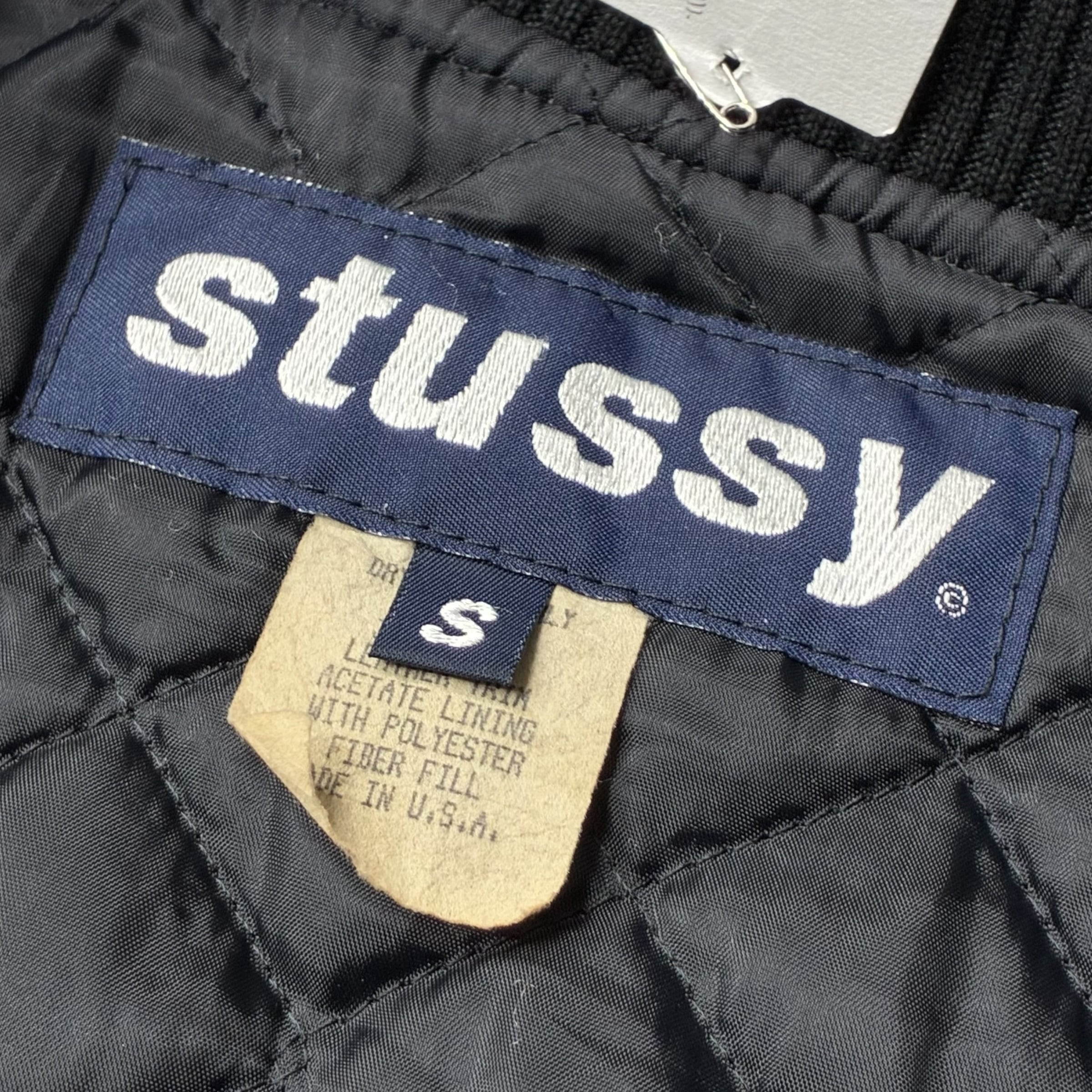 【ヨッシー】USA製 スタジャン 60s VFW パッチ&ピンズ付き チェーン刺繍 メルトン ウール