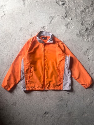 00s SUBWARE × HECTIC/Ventilation Nylon Jacket/M/ベンチレ－ションナイロンジャケット/NYJP/オレンジ/グレ－/STASH/ヘクティクコラボ/サブウェア