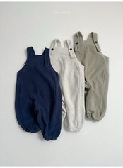 〖取寄〗韓国子供服 / 26winter / minirobe / テリーオーバーオール / キッズ *S~L*