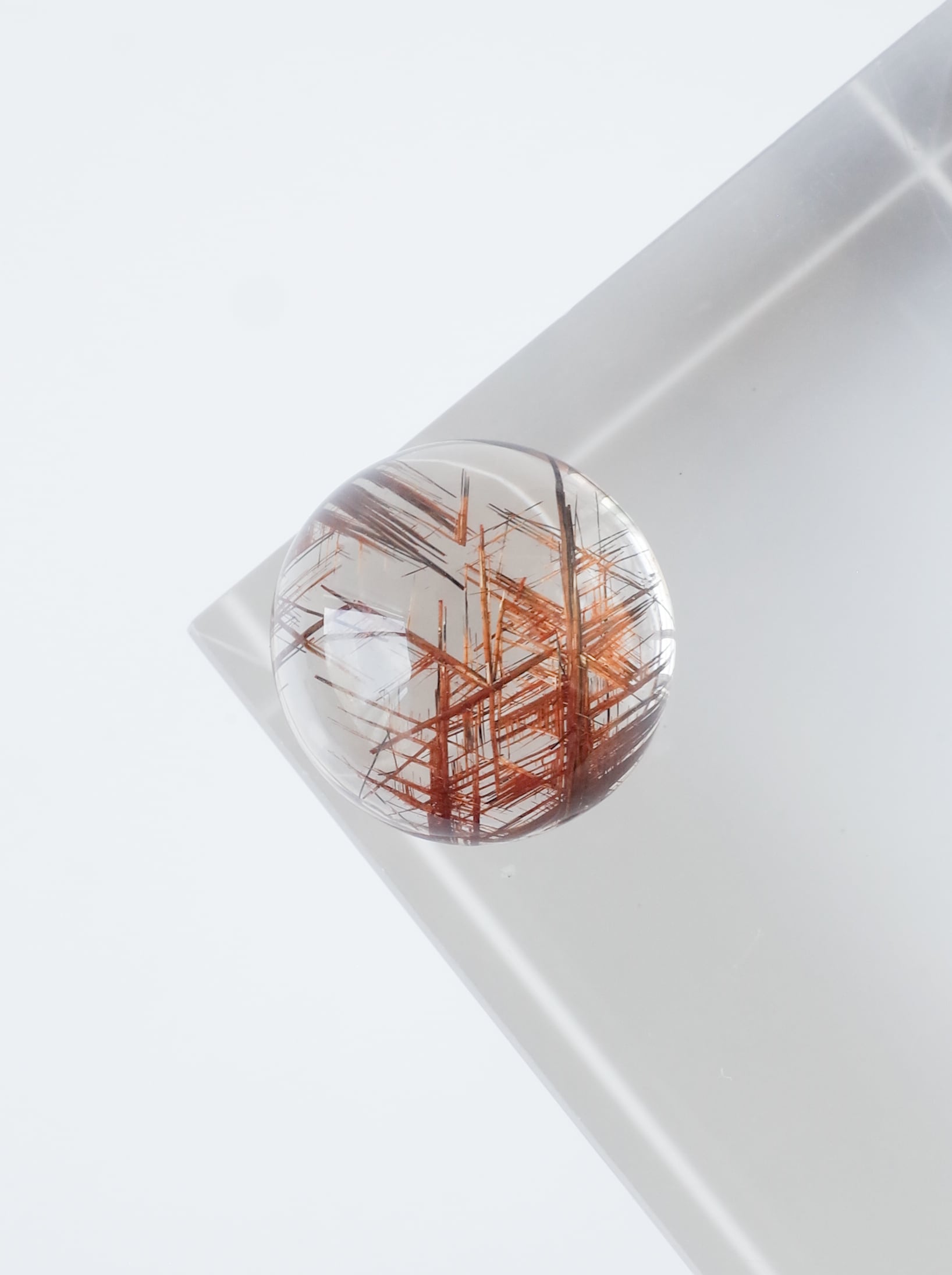 ジオメトリックルチルクォーツ - a13 | SELSHA