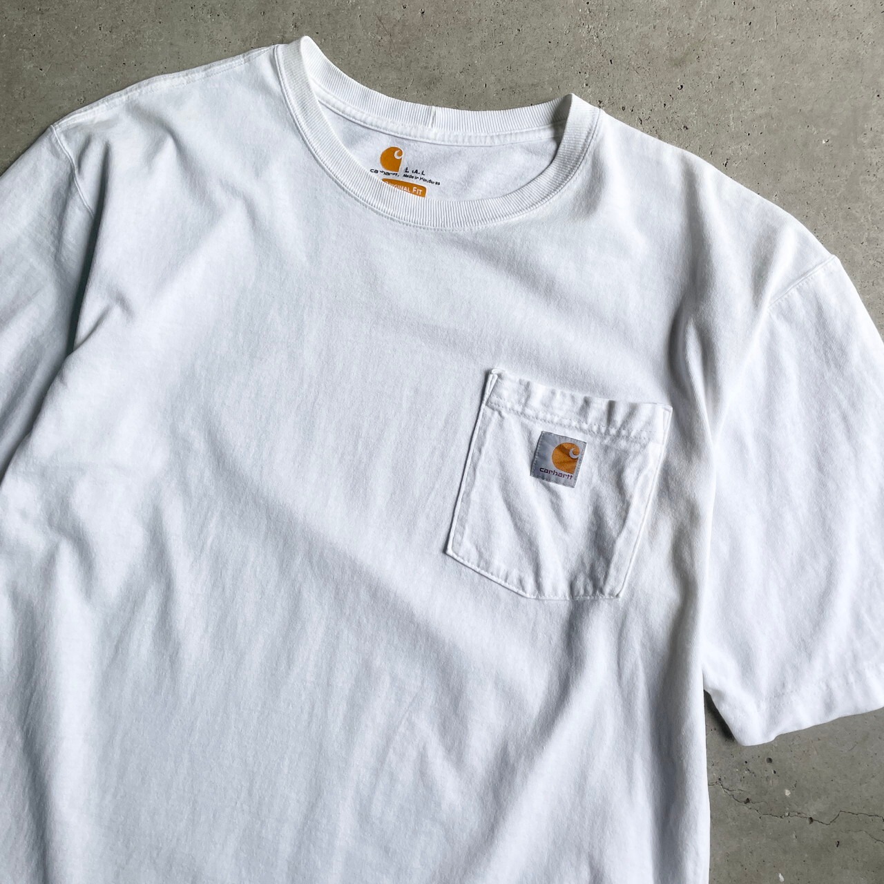 Carhartt カーハート ORIGINAL FIT ポケットTシャツ メンズL TALL 古着 