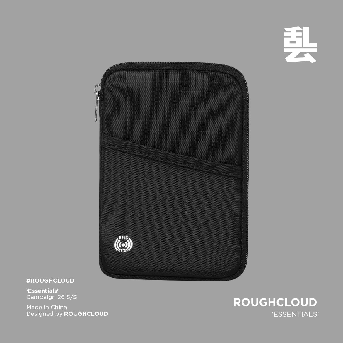 ROUGHCLOUD RFIDスキミング防止 パスポートケース | テックウェア専門