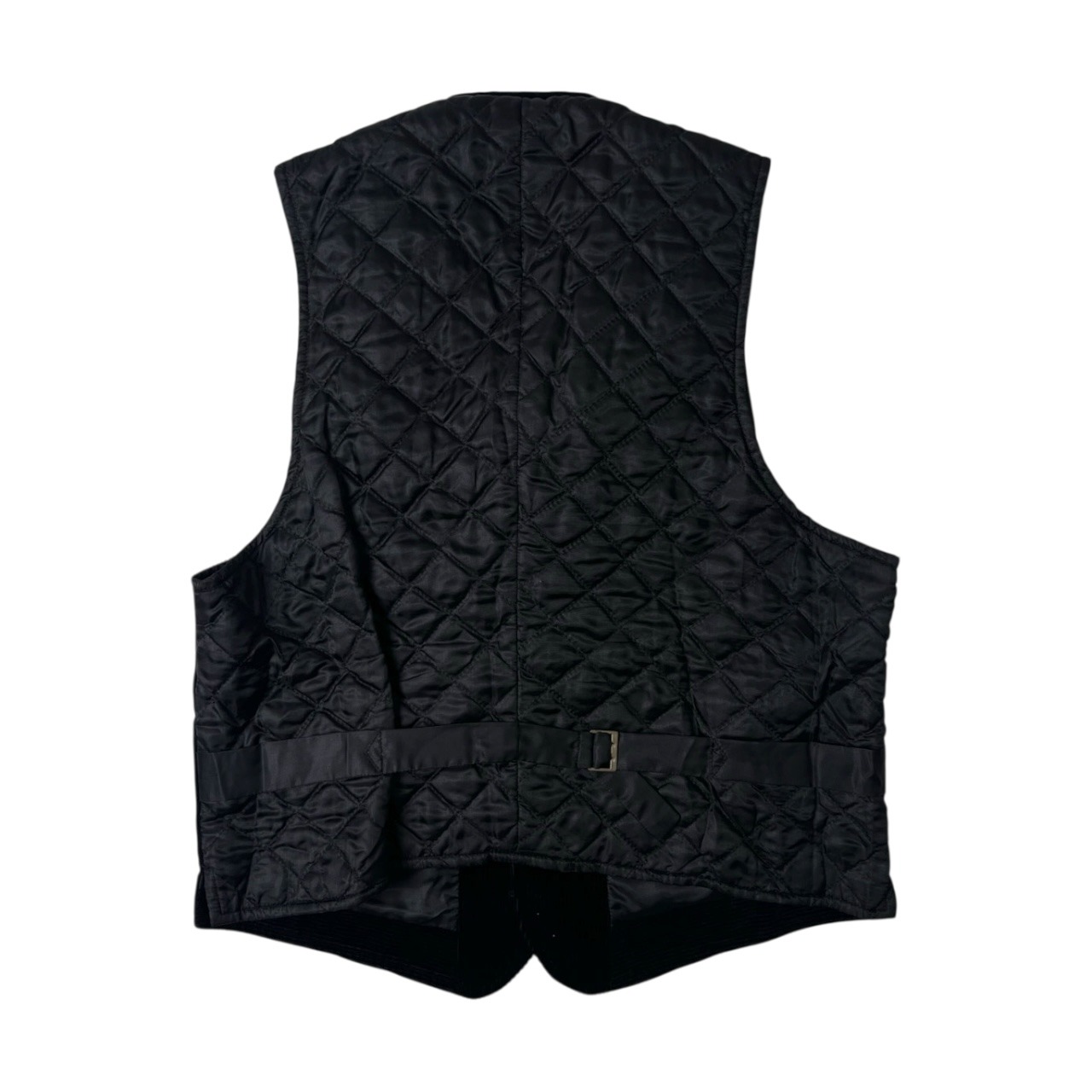 Karl Helmut カールヘルム コーデュロイ 3ピース セットアップ (上)L(下)LL/ブラック/キルティング