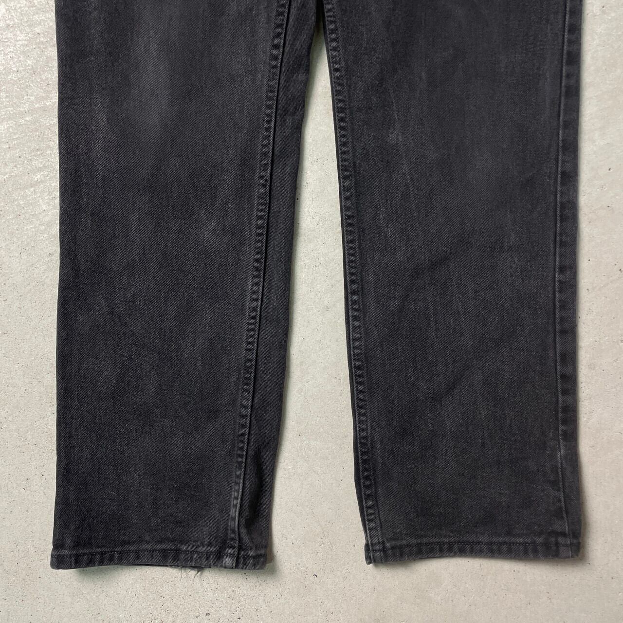 00年代 Lee リー ブラックデニムパンツ REGULAR FIT メンズW36 古着