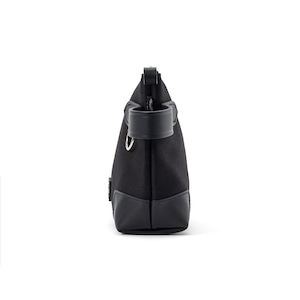 ZIPPED POUCH 3rd / DALBY CANVAS  BLACK
