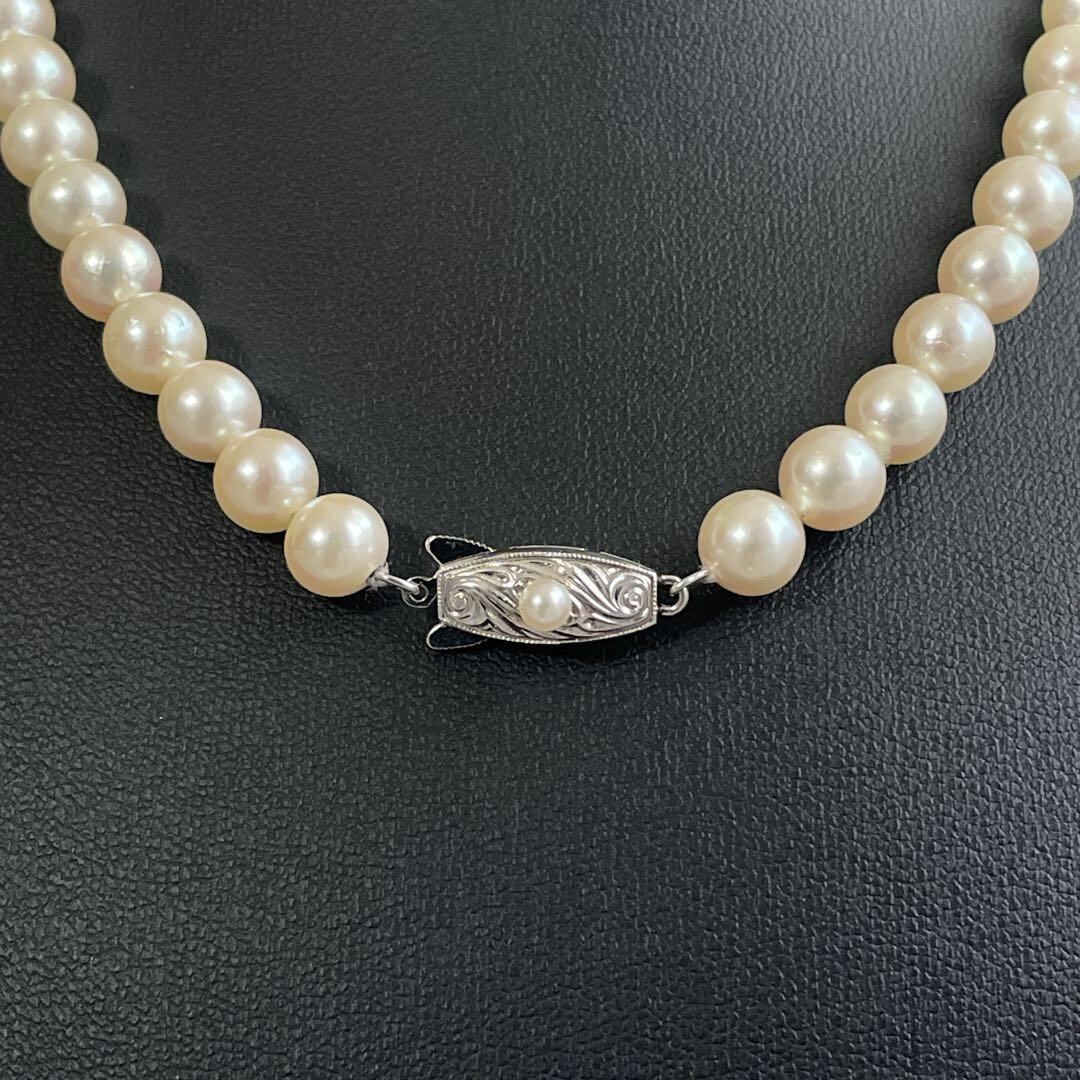 TASAKI 田崎　k14WG パールネックレス 本真珠　7ミリ TASAKI 田崎 k14WG パールネックレス 本真珠 7ミリ 28.6g | 1216anon