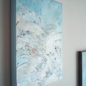 「そっと寄り添うから」— 原画 by たえ