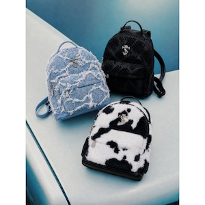 【DRIP6859】STKD S Logo Distressed Mini Backpack