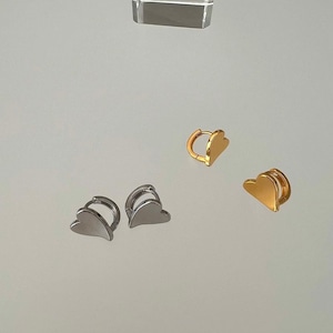plate heart pierce【 2color 】
