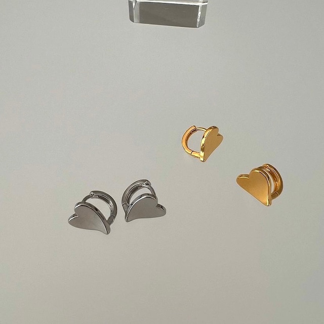 plate heart pierce【 2color 】