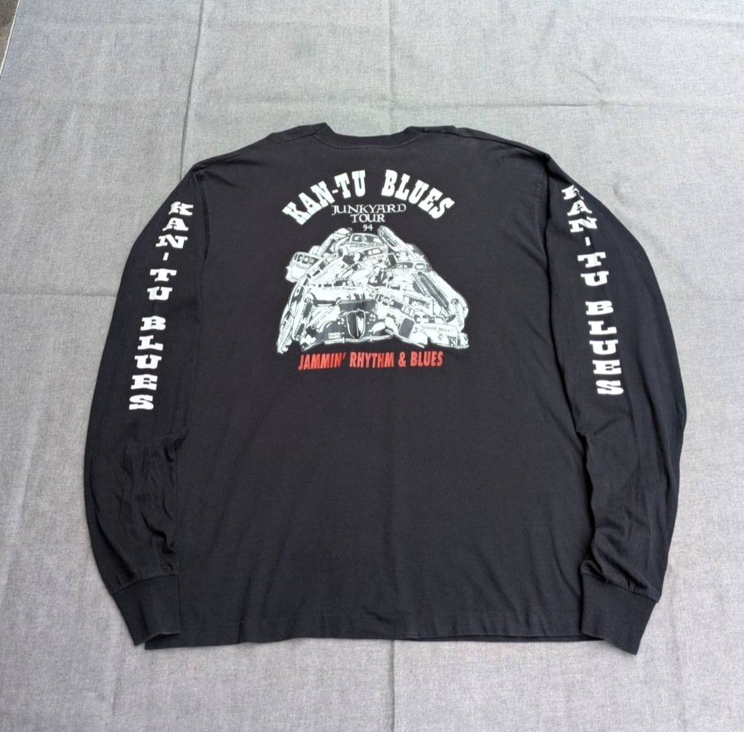 90s KAN TU BLUES Graphic l/s tee 小岩店