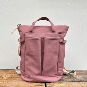 受注製作 hike30:アズキ(高島帆布ミニリュック)