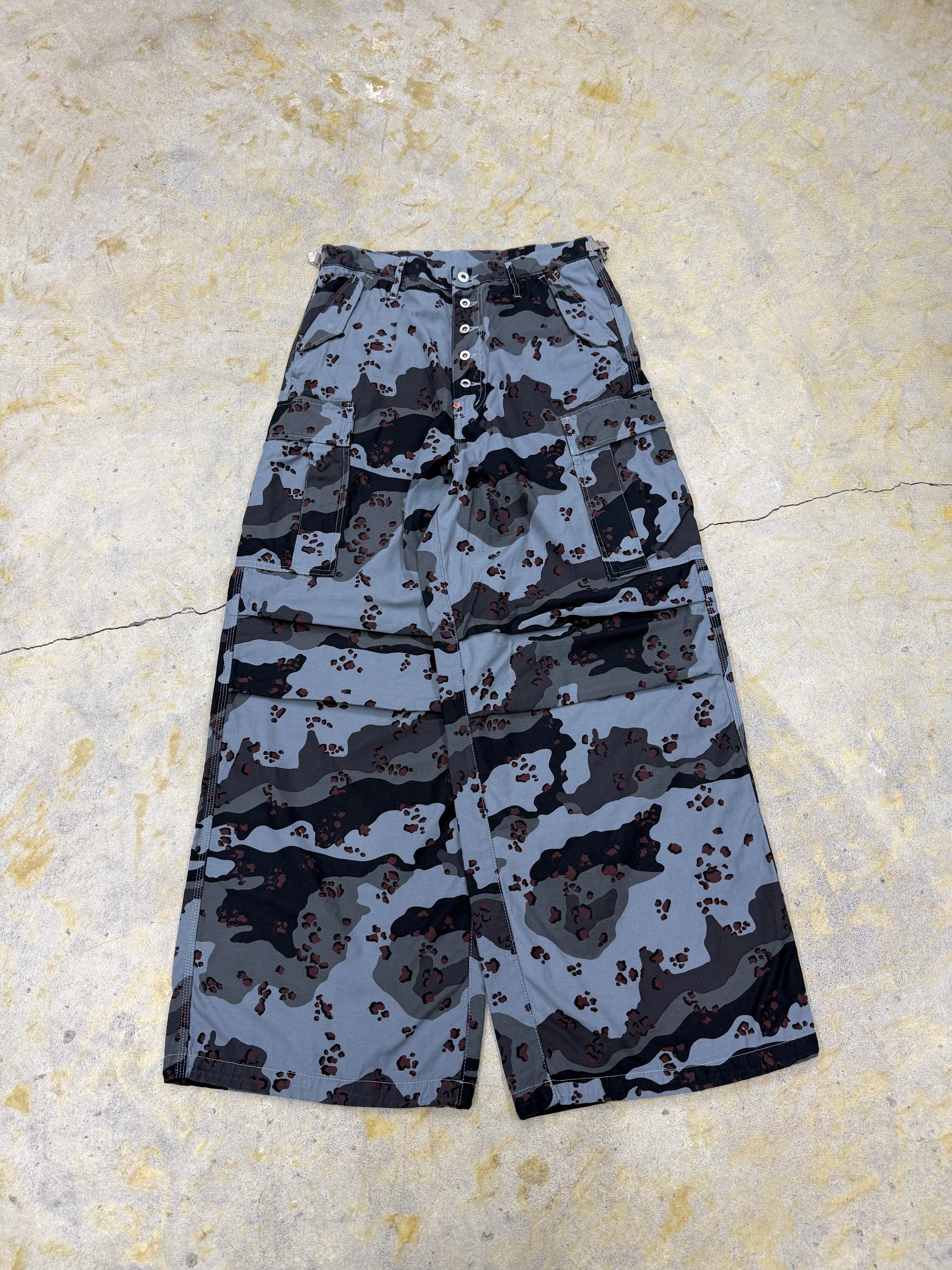 SUGARHILL | CHOCOCHIP CAMO CARGO PANTS | BLUE CAMO | HOWDAY