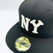 NEW ERA 59FIFTY/5950  NEGRO LEAGUE ニグロリーグ ニューヨーク・ブラックヤンキース ブラック  71/4 75/8 [14668136]