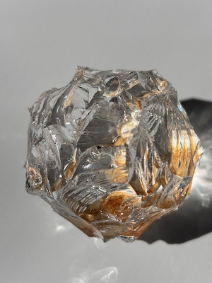 山梨県伝統工芸 一点もの「かっこみ水晶」 クリアクォーツ k-01