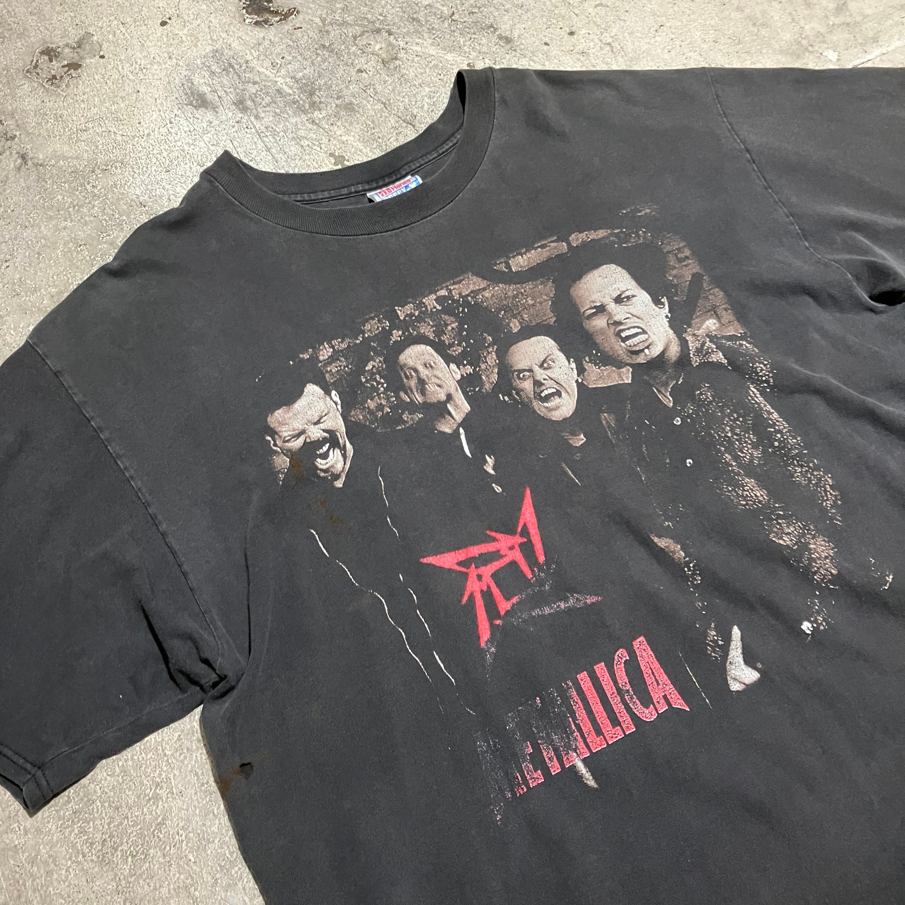 90s METALLICA / メタリカ 「ON THE ROAD AGAIN 96/97」 TOUR TEE ...