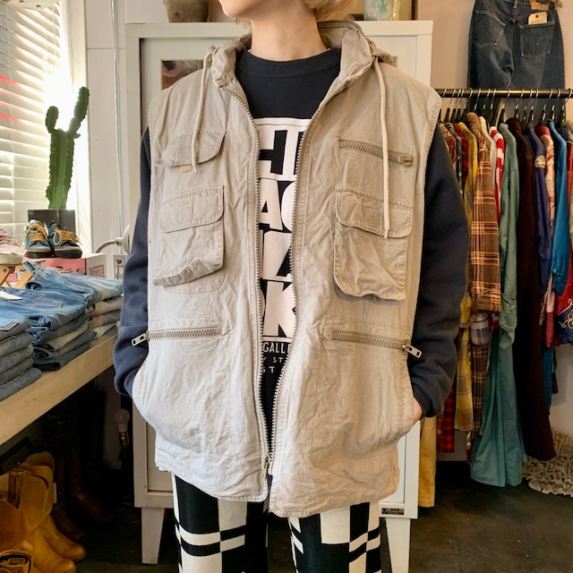 80's BANANA REPUBLIC SAFARI VEST バナナリパブリック サファリベスト