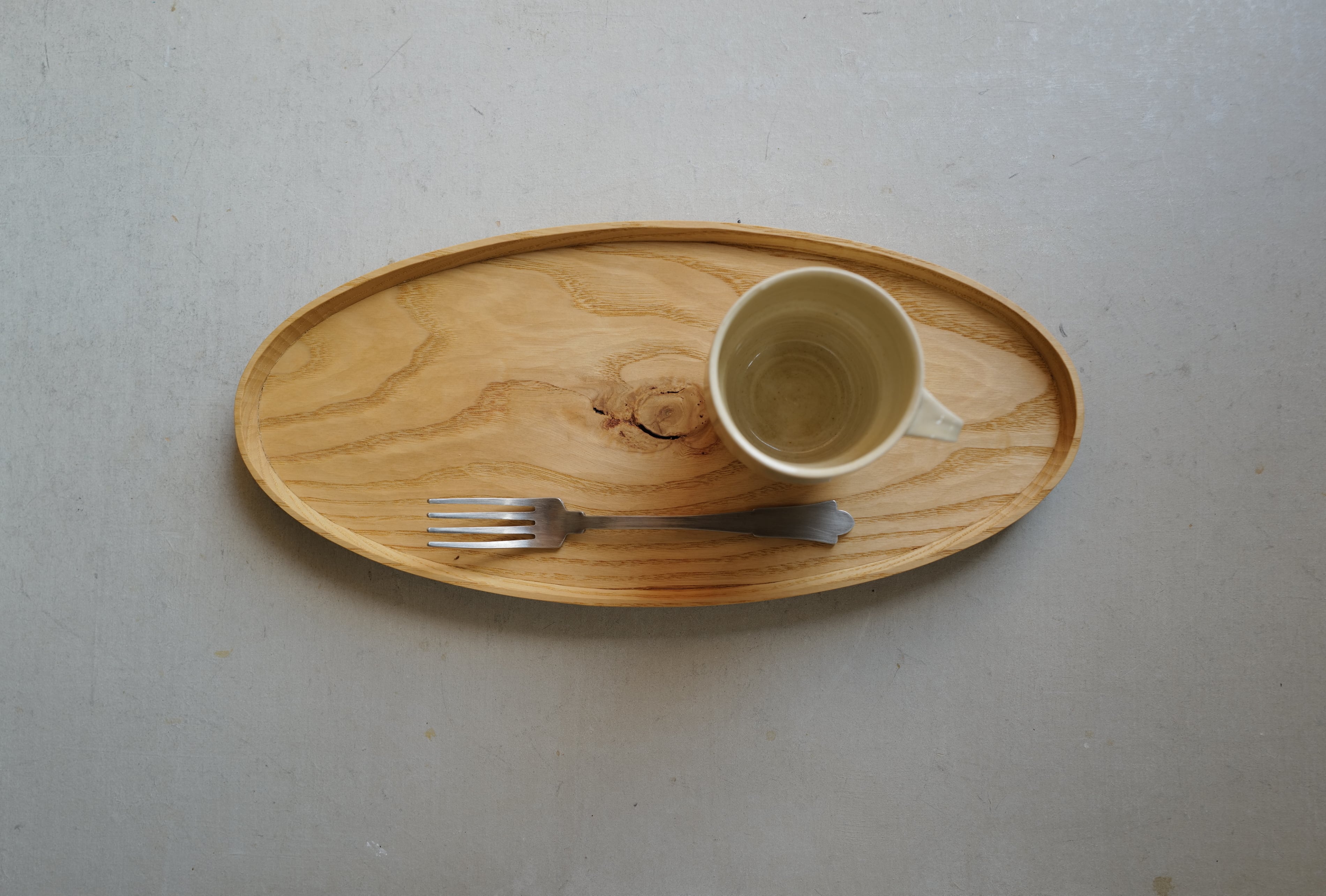 加藤良行 21.オーバル盆小 | 陶屋なづな