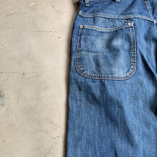 60's STRONG RELIABLE ストロングリライアブル デニムペインターパンツ