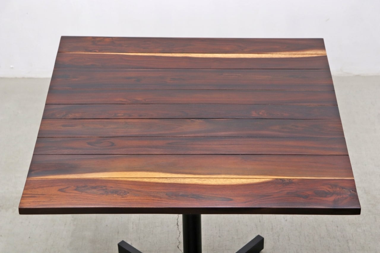 沼津店】ローズウッド無垢材 ダイニング カフェテーブル モダン