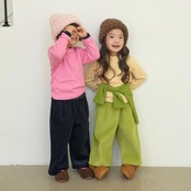 〖取寄〗韓国子供服 / 26winter / Little Hi / コージーコーデュロイボンディングパンツ / キッズ *XS~XL*