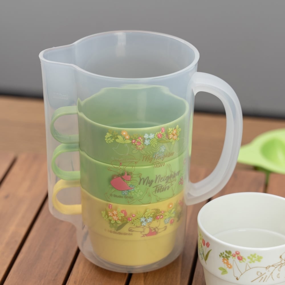 となりのトトロ ケース付スタッキングコップセット トトロメイと