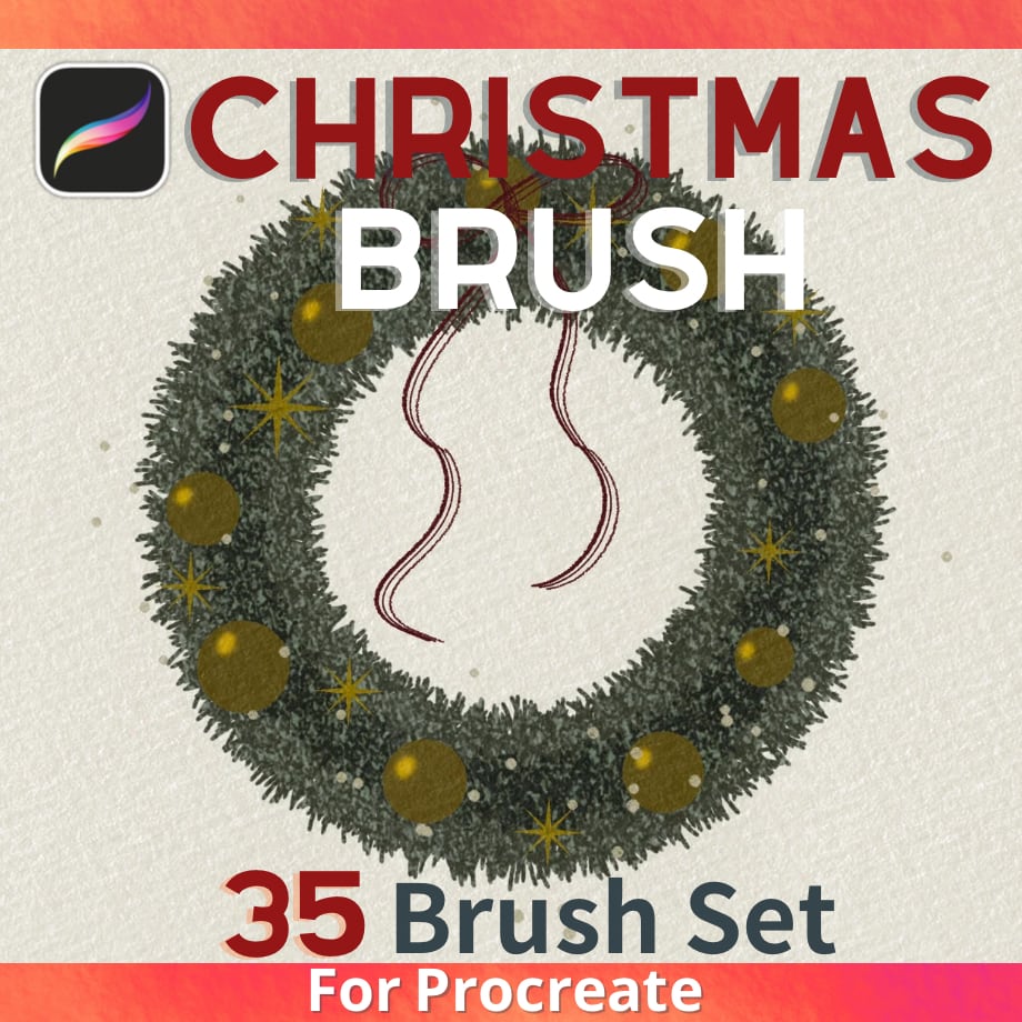 Procreateブラシ】クリスマスブラシ35本セット | TSUBAME. diary