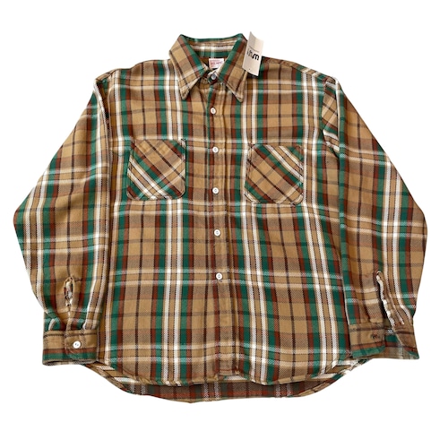 1970s BIG MAC heavy flannel shirt
