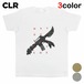 【セール】 シーエルアール Tシャツ メンズ レディース CLR 半袖 クルーネック 丸首 アート グラフィック S-XXL JUN-TS-002